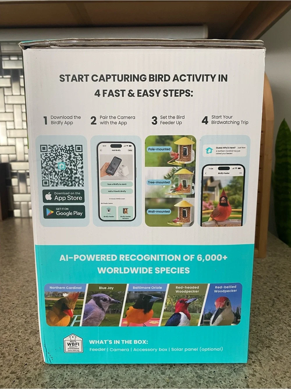 Birdfly Smart Bird Feeder with Camera - NEVER OPENED